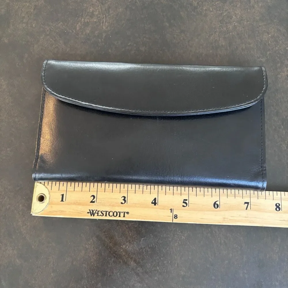 Vintage Coach Water Buffalo Envelope Wallet and Check Book
